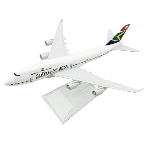 HQRTYBI 1:400 für South African Airways B-747 Flugzeugmodell B747 Simulation Passagierflugzeug 16 cm Legierungsmodell Statische Anzeige HQRTYBI 1:400 für South African Airways B-747 Flugzeugmodell B747 Simulation Passagierflugzeug 16 cm Legierungsmodell Statische Anzeige von HQRTYBI