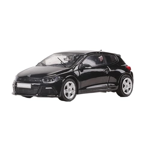 HQRTYBI 1:64 Für Scirocco Modellauto Sammelstation Fahrzeug Geschenk (schwarz) von HQRTYBI