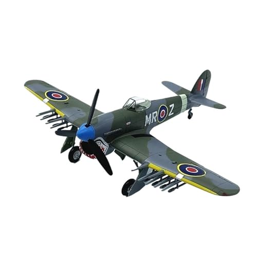 HQRTYBI 1:72 For British Typhoon MK.1B Fighter Aircraft Simulation Finished Model Desktop Decorations Collectible Present von HQRTYBI