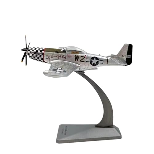 HQRTYBI 1:72 For P-51D Mustang Fighter High Simulation Diecast Metal Alloy Model Plane Decoration Display Collection Present HQRTYBI 1:72 For P-51D Mustang Fighter High Simulation Diecast Metal Alloy Model Plane Decoration Display Collection Present von HQRTYBI