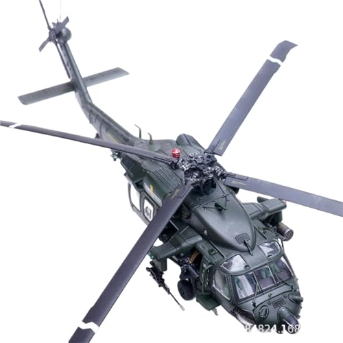 HQRTYBI Für: 1:72 1:48 bewaffneter Hubschrauber, Militärkampfjet, abgestürztes Legierungsmodell, Sammlerstück, Geschenk, Heimdekoration (1 bis 72) von HQRTYBI