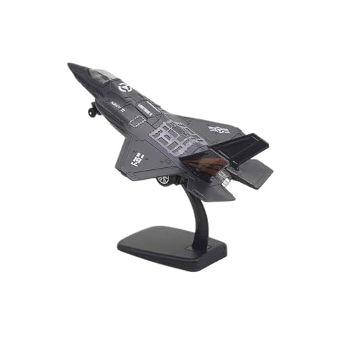 HQRTYBI Für: J30 J31 Su35 Su57 F16 F18 F35 B-2A SR-71 RQ-4 J10 J15 Fighter Jet Legierung Militärmodell Desktop-Zubehör (Himmelblau) von HQRTYBI