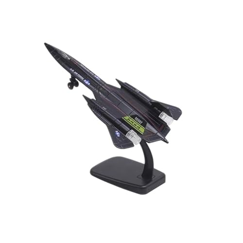 HQRTYBI Für: J30 J31 Su35 Su57 F16 F18 F35 B-2A SR-71 RQ-4 J10 J15 Fighter Jet Legierung Militärmodell Desktop-Zubehör (dunkelgrau) von HQRTYBI