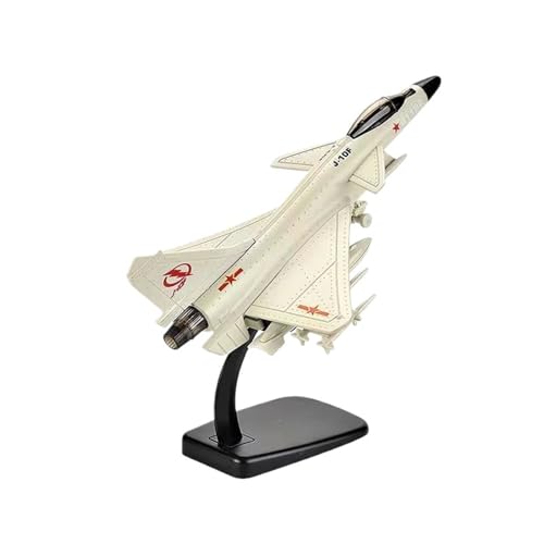 HQRTYBI Für: J30 J31 Su35 Su57 F16 F18 F35 B-2A SR-71 RQ-4 J10 J15 Fighter Jet Legierung Militärmodell Desktop-Zubehör (gelb) von HQRTYBI
