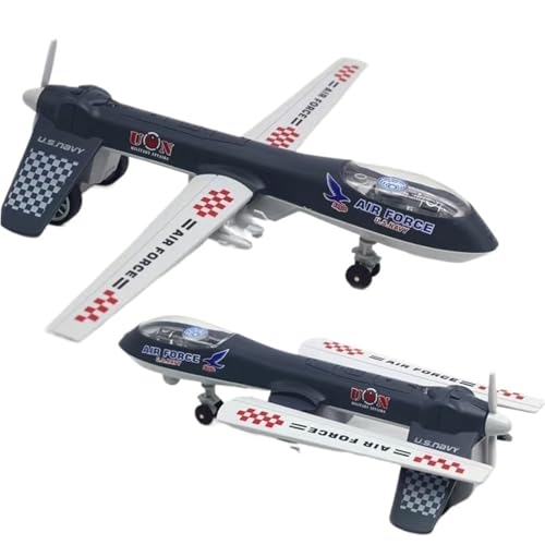 HQRTYBI Für: J30 J31 Su35 Su57 F16 F18 F35 B-2A SR-71 RQ-4 J10 J15 Fighter Jet Legierung Militärmodell Desktop-Zubehör (hellgrün) von HQRTYBI