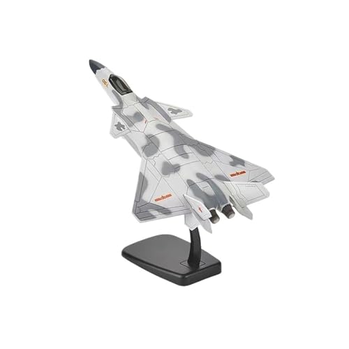 HQRTYBI Für: J30 J31 Su35 Su57 F16 F18 F35 B-2A SR-71 RQ-4 J10 J15 Fighter Jet Legierung Militärmodell Desktop-Zubehör (weiß) von HQRTYBI