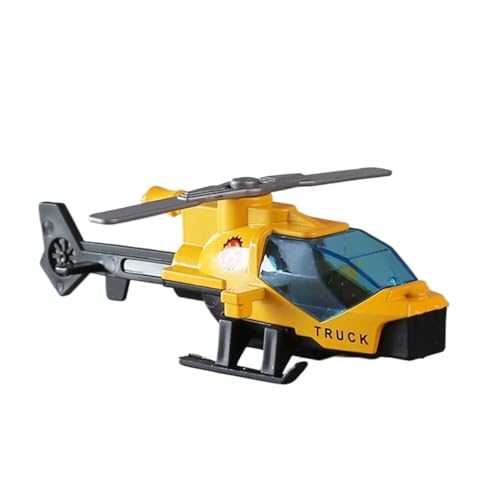HQRTYBI Für: Schlüsselanhänger aus Legierung, Flugzeugmodell, Hubschrauber, Militär-Kämpfer, dekoratives Ornament, Sammlung, Geschenk (008 Gelb) von HQRTYBI