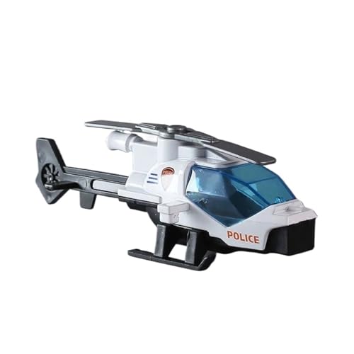 HQRTYBI Für: Schlüsselanhänger aus Legierung, Flugzeugmodell, Hubschrauber, Militär-Kämpfer, dekoratives Ornament, Sammlung, Geschenk (010 Weiß) von HQRTYBI