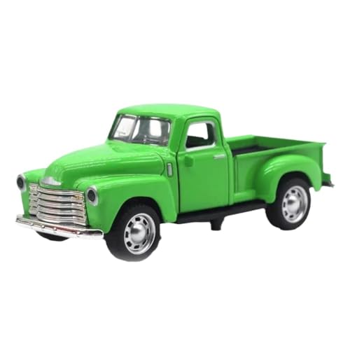 HQRTYBI for Klassische Pickups LKW-Automodelle Im Maßstab 1:32 Pullback-Legierung, Druckguss Und Fahrzeug Weihnachtskollektion Auto for Jungen Und Kinder(Green) von HQRTYBI