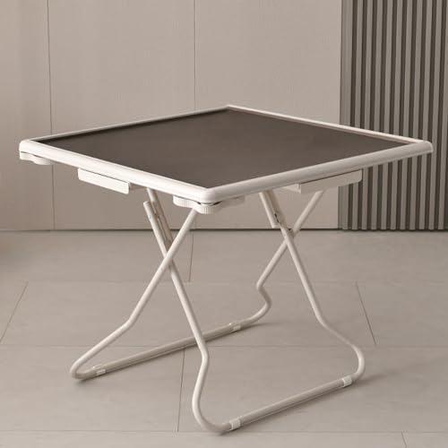 HQYMXYGEUR 35" Mahjong-Tisch klappbar,quadratischer 4-Spieler-Kartenspieltisch mit Getränkehaltern und Schublade,Poker Domino Klappkartentisch Holz Schreibtisch HQYMXYGEUR 35" Mahjong-Tisch klappbar,quadratischer 4-Spieler-Kartenspieltisch mit Getränkehaltern und Schublade,Poker Domino Klappkartentisch Holz Schreibtisch von HQYMXYGEUR