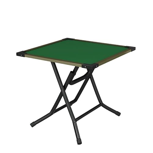 HQYMXYGEUR Klappbarer Mahjong-Tisch-Quadratischer Kartentisch für 4 Personen mit verschleißfestem Schreibtisch-Langlebiges Design(D) von HQYMXYGEUR