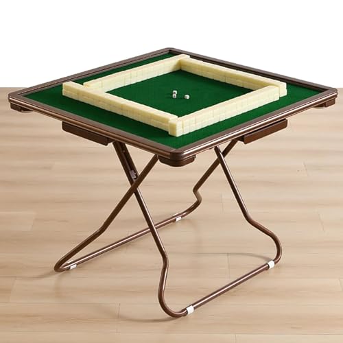 HQYMXYGEUR Mahjong-Tisch,4-Spieler-Klapp-Mahjong-Tisch für Poker Blackjack,tragbarer Brettspieltisch,Domino-Tisch,Multifunktions-Kartentisch HQYMXYGEUR Mahjong-Tisch,4-Spieler-Klapp-Mahjong-Tisch für Poker Blackjack,tragbarer Brettspieltisch,Domino-Tisch,Multifunktions-Kartentisch von HQYMXYGEUR