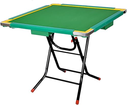 HQYMXYGEUR Mahjong-Tisch für zu Hause,quadratischer 4-Spieler-Spieltisch mit filzgrüner Oberfläche,Brettspiel Domino-Tisch für Party-Versammlungsspiel HQYMXYGEUR Mahjong-Tisch für zu Hause,quadratischer 4-Spieler-Spieltisch mit filzgrüner Oberfläche,Brettspiel Domino-Tisch für Party-Versammlungsspiel von HQYMXYGEUR