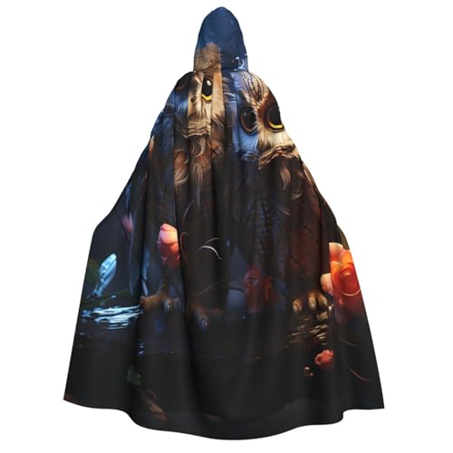 HQaxsfQxnr Kapuzenumhang Halloween Kapuzenumhang Eulen Kapuzenmantel Herren Damen Halloween Umhang Cosplay Kostüme HQaxsfQxnr Kapuzenumhang Halloween Kapuzenumhang Eulen Kapuzenmantel Herren Damen Halloween Umhang Cosplay Kostüme von HQaxsfQxnr
