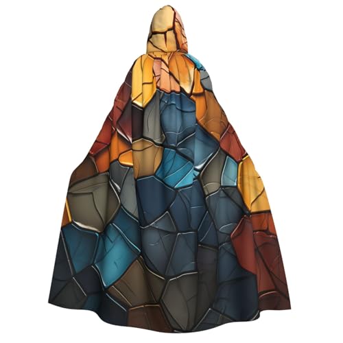 HQaxsfQxnr Kapuzenumhang Halloween Kapuzenumhang Fragmente Kapuzenmantel Herren Damen Halloween Umhang Cosplay Kostüme von HQaxsfQxnr