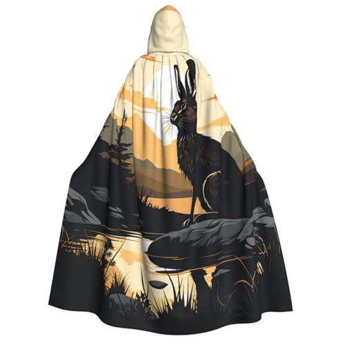 HQaxsfQxnr Kapuzenumhang Halloween Kapuzenumhang Hasen-Silhouette Kapuzenmantel Herren Damen Halloween Umhang Cosplay Kostüme HQaxsfQxnr Kapuzenumhang Halloween Kapuzenumhang Hasen-Silhouette Kapuzenmantel Herren Damen Halloween Umhang Cosplay Kostüme von HQaxsfQxnr