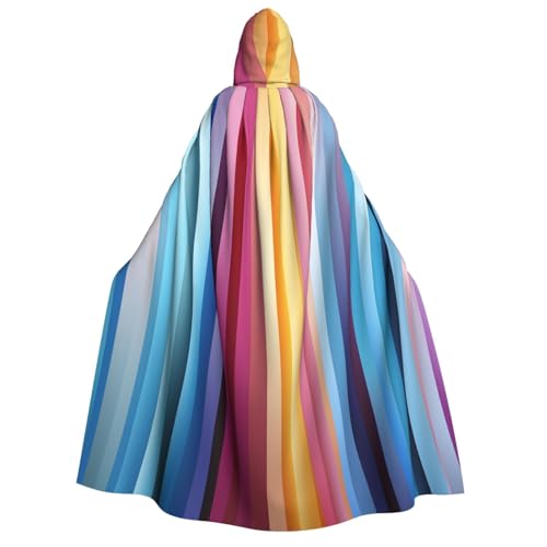 HQaxsfQxnr Kapuzenumhang Halloween Kapuzenumhang Regenbogen Streifen Kapuzenmantel Herren Damen Halloween Umhang Cosplay Kostüme HQaxsfQxnr Kapuzenumhang Halloween Kapuzenumhang Regenbogen Streifen Kapuzenmantel Herren Damen Halloween Umhang Cosplay Kostüme von HQaxsfQxnr