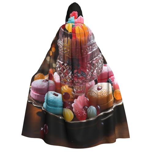 HQaxsfQxnr Kapuzenumhang Halloween Kapuzenumhang Süßigkeiten auf dem Tisch Kapuzenmantel Herren Damen Halloween Umhang Cosplay Kostüme HQaxsfQxnr Kapuzenumhang Halloween Kapuzenumhang Süßigkeiten auf dem Tisch Kapuzenmantel Herren Damen Halloween Umhang Cosplay Kostüme von HQaxsfQxnr