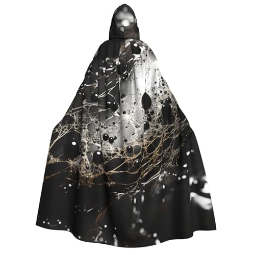 HQaxsfQxnr Kapuzenumhang für Halloween, Kapuzenumhang, schwarze Tintentropfen, Kapuzenmantel für Herren und Damen, Halloween-Umhang, Cosplay-Kostüme HQaxsfQxnr Kapuzenumhang für Halloween, Kapuzenumhang, schwarze Tintentropfen, Kapuzenmantel für Herren und Damen, Halloween-Umhang, Cosplay-Kostüme von HQaxsfQxnr