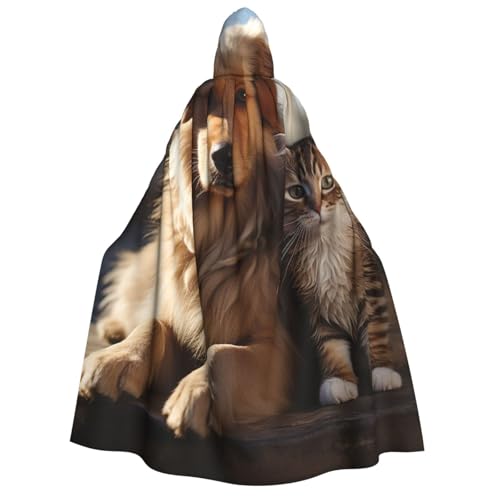 HQaxsfQxnr Kapuzenumhang für Halloween und Katzen und Hunde, Kapuzenmantel, für Herren und Damen, Halloween-Umhang, Cosplay-Kostüme HQaxsfQxnr Kapuzenumhang für Halloween und Katzen und Hunde, Kapuzenmantel, für Herren und Damen, Halloween-Umhang, Cosplay-Kostüme von HQaxsfQxnr