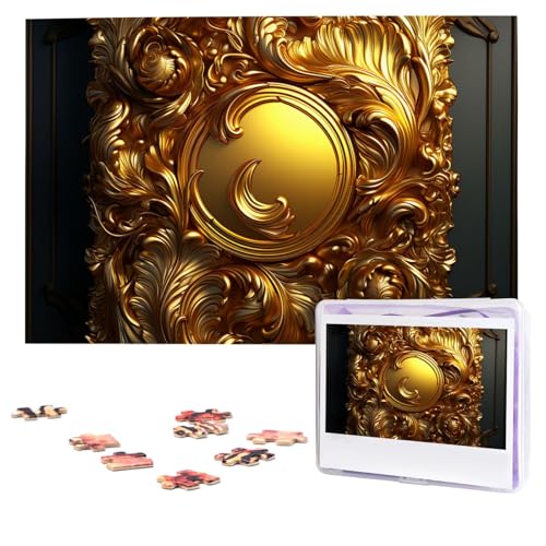 Puzzles, 1000 Teile, personalisierbar, Bücher mit goldenen Rändern, Fotopuzzle mit Aufbewahrungstasche, herausforderndes Bilderpuzzle für Erwachsene, Bilderpuzzle für Familie, Dekor-Puzzle, 74,9 x 50 Puzzles, 1000 Teile, personalisierbar, Bücher mit goldenen Rändern, Fotopuzzle mit Aufbewahrungstasche, herausforderndes Bilderpuzzle für Erwachsene, Bilderpuzzle für Familie, Dekor-Puzzle, 74,9 x 50 von HQaxsfQxnr