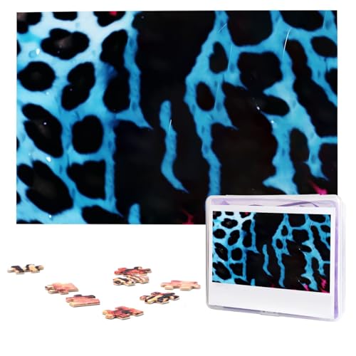 Puzzles, 1000 Teile, personalisierbar, Leopardenmuster, Fotopuzzle mit Aufbewahrungstasche, herausforderndes Bilderpuzzle für Erwachsene, Bilderpuzzle für Familie, Dekor-Puzzle, 74,9 x 50 cm Puzzles, 1000 Teile, personalisierbar, Leopardenmuster, Fotopuzzle mit Aufbewahrungstasche, herausforderndes Bilderpuzzle für Erwachsene, Bilderpuzzle für Familie, Dekor-Puzzle, 74,9 x 50 cm von HQaxsfQxnr