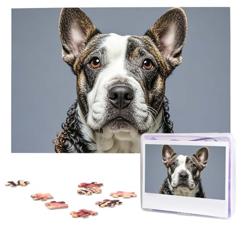 Puzzles, 1000 Teile, personalisierbar, französischer Pudel, Fotopuzzle mit Aufbewahrungstasche, herausforderndes Bilderpuzzle für Erwachsene, Bilderpuzzle für Familie, Dekor-Puzzle, 74,9 x 50 cm Puzzles, 1000 Teile, personalisierbar, französischer Pudel, Fotopuzzle mit Aufbewahrungstasche, herausforderndes Bilderpuzzle für Erwachsene, Bilderpuzzle für Familie, Dekor-Puzzle, 74,9 x 50 cm von HQaxsfQxnr