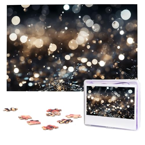 Puzzles, 1000 Teile, personalisierbar, silberfarben, glitzernd, Fotopuzzle mit Aufbewahrungstasche, herausforderndes Bilderpuzzle für Erwachsene, Bilderpuzzle für Familie, Dekor-Puzzle, 74,9 x 50 cm Puzzles, 1000 Teile, personalisierbar, silberfarben, glitzernd, Fotopuzzle mit Aufbewahrungstasche, herausforderndes Bilderpuzzle für Erwachsene, Bilderpuzzle für Familie, Dekor-Puzzle, 74,9 x 50 cm von HQaxsfQxnr