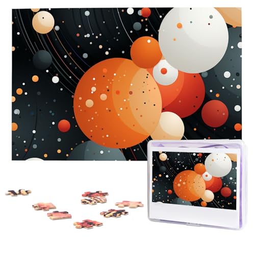Puzzles, 1000 Teile, personalisierte Puzzles, weiße Punkte, Fotopuzzle mit Aufbewahrungstasche, herausforderndes Bilderpuzzle für Erwachsene, Bilderpuzzle für Familie, Dekor-Puzzle, 74,9 x 50 cm Puzzles, 1000 Teile, personalisierte Puzzles, weiße Punkte, Fotopuzzle mit Aufbewahrungstasche, herausforderndes Bilderpuzzle für Erwachsene, Bilderpuzzle für Familie, Dekor-Puzzle, 74,9 x 50 cm von HQaxsfQxnr