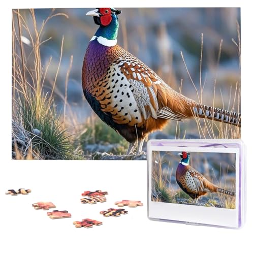 Puzzles, 1000 Teile, personalisiertes Puzzle, Fasane, Tiere, Fotopuzzle mit Aufbewahrungstasche, herausforderndes Bilderpuzzle für Erwachsene, Bilderpuzzle für Familie, Dekor-Puzzle, 74,9 x 50 cm Puzzles, 1000 Teile, personalisiertes Puzzle, Fasane, Tiere, Fotopuzzle mit Aufbewahrungstasche, herausforderndes Bilderpuzzle für Erwachsene, Bilderpuzzle für Familie, Dekor-Puzzle, 74,9 x 50 cm von HQaxsfQxnr