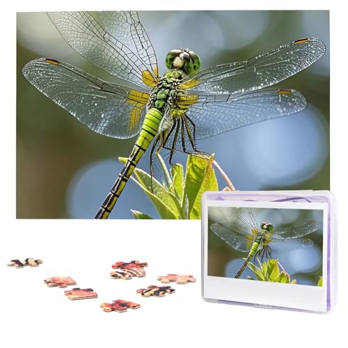 Puzzles, 1000 Teile, personalisiertes Puzzle, Juwel Libelle, Fotopuzzle mit Aufbewahrungstasche, herausforderndes Bilderpuzzle für Erwachsene, Bilderpuzzle für Familie, Dekor-Puzzle, 74,9 x 50 cm Puzzles, 1000 Teile, personalisiertes Puzzle, Juwel Libelle, Fotopuzzle mit Aufbewahrungstasche, herausforderndes Bilderpuzzle für Erwachsene, Bilderpuzzle für Familie, Dekor-Puzzle, 74,9 x 50 cm von HQaxsfQxnr