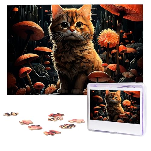 Puzzles, 1000 Teile, personalisiertes Puzzle, Katzen-Fotopuzzle mit Aufbewahrungstasche, herausforderndes Bilderpuzzle für Erwachsene, Bilderpuzzle für Familiendekoration, Puzzle, 74,9 x 50 cm Puzzles, 1000 Teile, personalisiertes Puzzle, Katzen-Fotopuzzle mit Aufbewahrungstasche, herausforderndes Bilderpuzzle für Erwachsene, Bilderpuzzle für Familiendekoration, Puzzle, 74,9 x 50 cm von HQaxsfQxnr