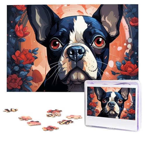 Puzzles, 1000 Teile, personalisiertes Puzzle, großer Hund, Fotopuzzle mit Aufbewahrungstasche, herausforderndes Bilderpuzzle für Erwachsene, Bilderpuzzle für Familie, Dekor-Puzzle, 74,9 x 50 cm Puzzles, 1000 Teile, personalisiertes Puzzle, großer Hund, Fotopuzzle mit Aufbewahrungstasche, herausforderndes Bilderpuzzle für Erwachsene, Bilderpuzzle für Familie, Dekor-Puzzle, 74,9 x 50 cm von HQaxsfQxnr