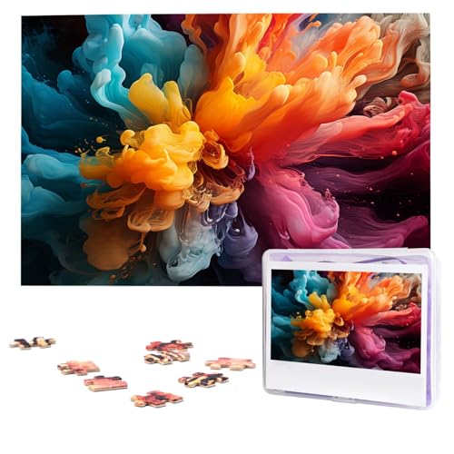 Puzzles, 1000 Teile, personalisiertes Puzzle, kräftige Farbmischung, Fotopuzzle mit Aufbewahrungstasche, herausforderndes Bilderpuzzle für Erwachsene, Bilderpuzzle für Familie, Dekor-Puzzle, 74,9 x 50 Puzzles, 1000 Teile, personalisiertes Puzzle, kräftige Farbmischung, Fotopuzzle mit Aufbewahrungstasche, herausforderndes Bilderpuzzle für Erwachsene, Bilderpuzzle für Familie, Dekor-Puzzle, 74,9 x 50 von HQaxsfQxnr