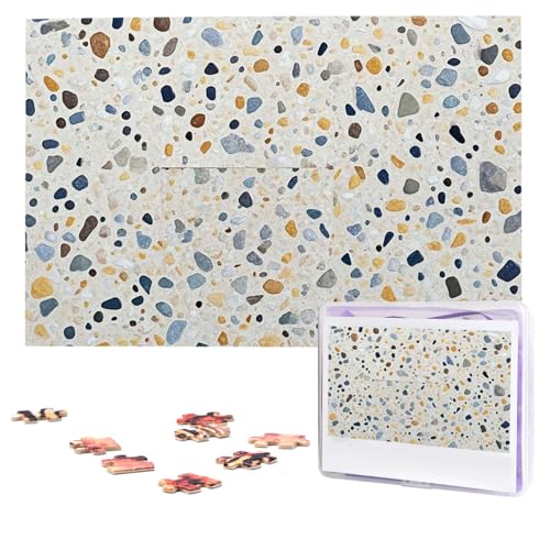 Puzzles, 1000 Teile, personalisiertes Puzzle, weißes Terrazzo, Fotopuzzle mit Aufbewahrungstasche, herausforderndes Bilderpuzzle für Erwachsene, Bilderpuzzle für Familie, Dekor-Puzzle, 74,9 x 50 cm Puzzles, 1000 Teile, personalisiertes Puzzle, weißes Terrazzo, Fotopuzzle mit Aufbewahrungstasche, herausforderndes Bilderpuzzle für Erwachsene, Bilderpuzzle für Familie, Dekor-Puzzle, 74,9 x 50 cm von HQaxsfQxnr