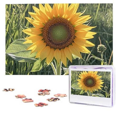 Puzzles 1000 Teile Personalisierte Puzzles Sonnenblume Fotopuzzle mit Aufbewahrungstasche Herausforderndes Bilderpuzzle für Erwachsene Bilderpuzzle für Familiendekor Puzzle 74,9 x 50 cm Puzzles 1000 Teile Personalisierte Puzzles Sonnenblume Fotopuzzle mit Aufbewahrungstasche Herausforderndes Bilderpuzzle für Erwachsene Bilderpuzzle für Familiendekor Puzzle 74,9 x 50 cm von HQaxsfQxnr