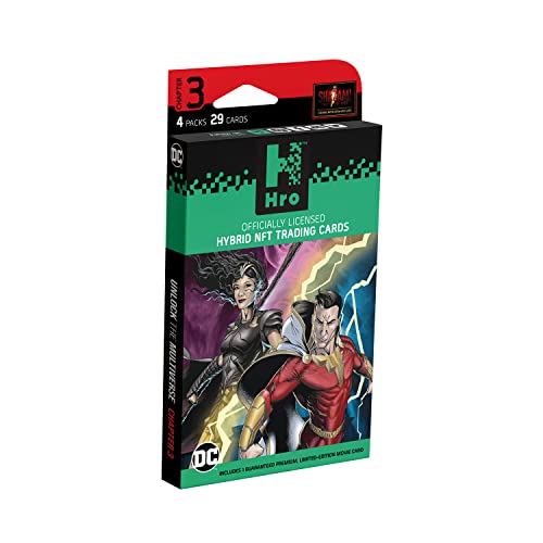 HRO 10037757-0001 Hybrid Trading Cards-Chapter 3: Shazam-4-Pack Premium Box von HRO