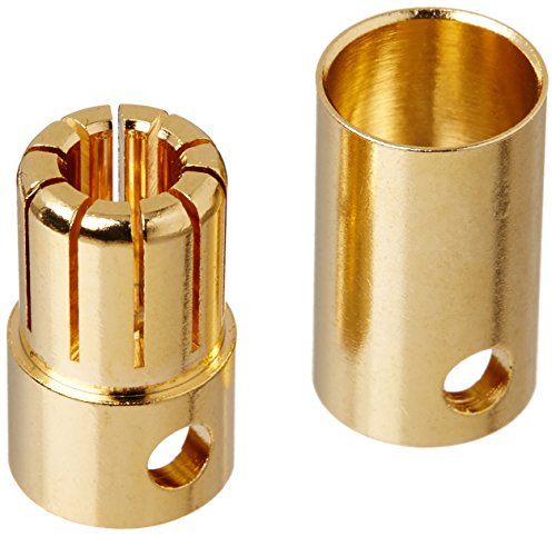 Castle Set mit 3 8.0mm Goldsteckverbindu ngen (Stecker, Buchse) von HRP (Level 3 Products)