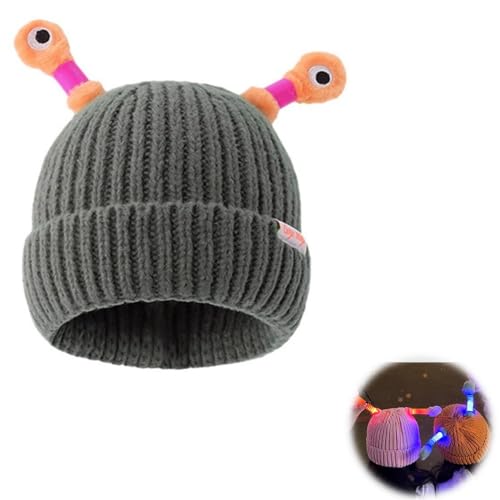 HRTLSS Leuchtende Monster Mütze Erwachsene mit Licht Monster Mütze Beleuchtete Mütze Lustige Strickmütze Beanie Mütze für Make Up Party, Weihnachtsfeier Fasching, Karneval & Cosplay (#10, one size) HRTLSS Leuchtende Monster Mütze Erwachsene mit Licht Monster Mütze Beleuchtete Mütze Lustige Strickmütze Beanie Mütze für Make Up Party, Weihnachtsfeier Fasching, Karneval & Cosplay (#10, one size) von HRTLSS