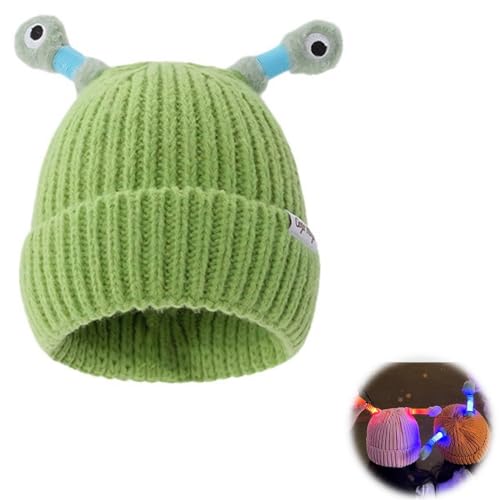 HRTLSS Leuchtende Monster Mütze Erwachsene mit Licht Monster Mütze Beleuchtete Mütze Lustige Strickmütze Beanie Mütze für Make Up Party, Weihnachtsfeier Fasching, Karneval & Cosplay (#12, one size) HRTLSS Leuchtende Monster Mütze Erwachsene mit Licht Monster Mütze Beleuchtete Mütze Lustige Strickmütze Beanie Mütze für Make Up Party, Weihnachtsfeier Fasching, Karneval & Cosplay (#12, one size) von HRTLSS