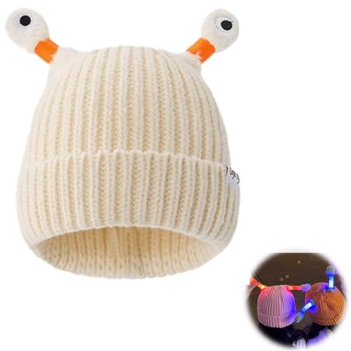 HRTLSS Leuchtende Monster Mütze Erwachsene mit Licht Monster Mütze Beleuchtete Mütze Lustige Strickmütze Beanie Mütze für Make Up Party, Weihnachtsfeier Fasching, Karneval & Cosplay (#14, one size) HRTLSS Leuchtende Monster Mütze Erwachsene mit Licht Monster Mütze Beleuchtete Mütze Lustige Strickmütze Beanie Mütze für Make Up Party, Weihnachtsfeier Fasching, Karneval & Cosplay (#14, one size) von HRTLSS