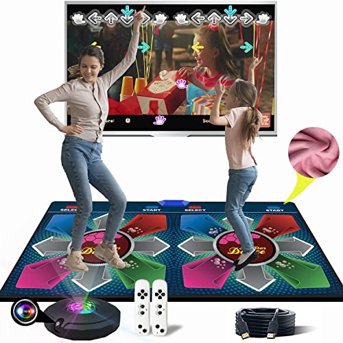HSAHL HDMI Tanzmatte mit Kamera, 64 GB, 1030 Spiele, 700 Lieder von HSAHL