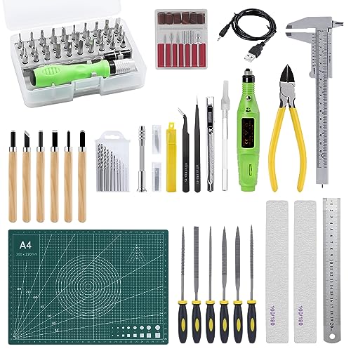 HSEAMALL 109 STÜCKE Modellbau Werkzeug Set,Gundam Modeler Grundwerkzeuge Hobby Werkzeug Sets Basic Tools für Auto Modell Bausatz DIY Reparatur HSEAMALL 109 STÜCKE Modellbau Werkzeug Set,Gundam Modeler Grundwerkzeuge Hobby Werkzeug Sets Basic Tools für Auto Modell Bausatz DIY Reparatur von HSEAMALL