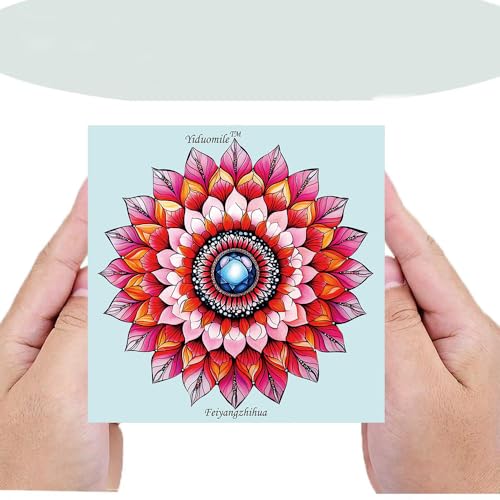 A high Difficulty Irregular Wooden Puzzle from 'The Crimson Flower', a Leisure and Entertainment Puzzle Toy, a Creative and Exquisite Ornament, a Holiday and Birthday Gift von HSETIY