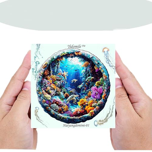 Die Geheimnisse des Ozeans - EIN Puzzle, das die Wunder der Tiefsee und ihrer geheimnisvollen Kreaturen enthüllt Die Geheimnisse des Ozeans - EIN Puzzle, das die Wunder der Tiefsee und ihrer geheimnisvollen Kreaturen enthüllt von HSETIY