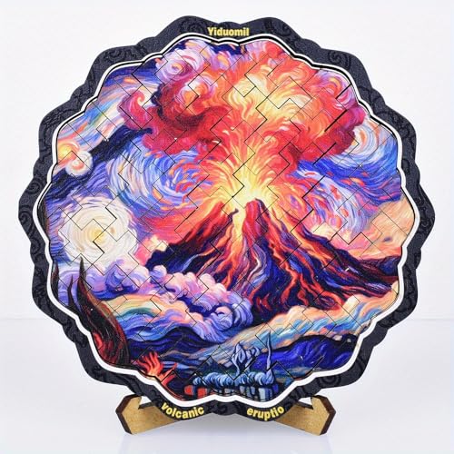 Entdecken Sie das umweltfreundliche Holzpuzzle des Vulkanausbruchs, das die Vorstellungskraft der Kinder anregt und ihnen die Wunder von Natur und Wissenschaft näherbringt. Entdecken Sie das umweltfreundliche Holzpuzzle des Vulkanausbruchs, das die Vorstellungskraft der Kinder anregt und ihnen die Wunder von Natur und Wissenschaft näherbringt. von HSETIY