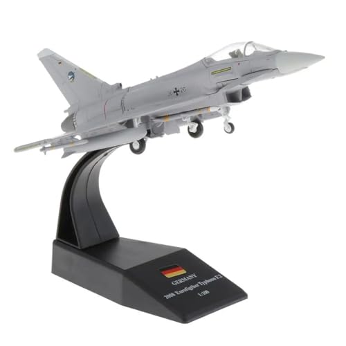 1:100 Für Eurofighter Typhoon Fighter Modell Und Display Geschenkkollektion EF 2000 Flugzeuglegierung Modell(A) von HSEYWVDJF