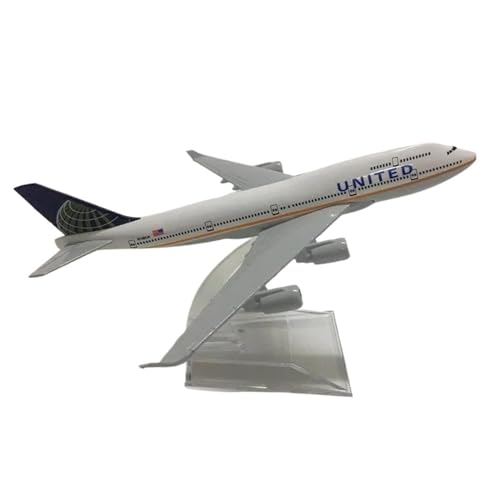 16 cm für Legierung Metall American Air United Airlines Boeing 747 B747 400 Airways Flugzeugmodell mit Halterung 16 cm für Legierung Metall American Air United Airlines Boeing 747 B747 400 Airways Flugzeugmodell mit Halterung von HSEYWVDJF