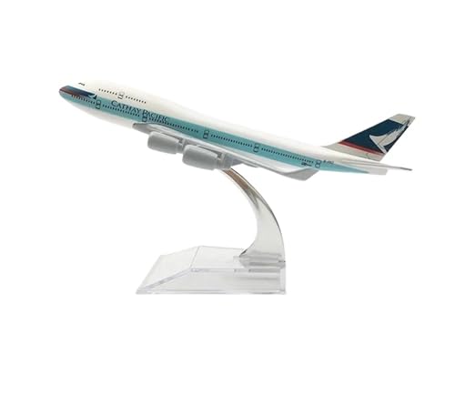 Cathay Pacific für Flugzeug Boeing 747, 16 cm, aus Metalllegierung, Druckguss, 1:400, Flugzeugmodell Cathay Pacific für Flugzeug Boeing 747, 16 cm, aus Metalllegierung, Druckguss, 1:400, Flugzeugmodell von HSEYWVDJF