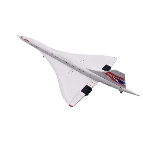 Druckguss-Flugzeugmodell, Maßstab 1:200, für Concorde Air France British Air Way, Flugzeugmodell aus Metalllegierung (Britisch) von HSEYWVDJF